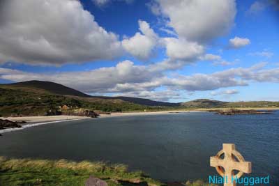 Derrynane graveyard at Ahamore Abbey