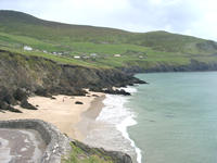 Car park, Slea Head in Dingle.