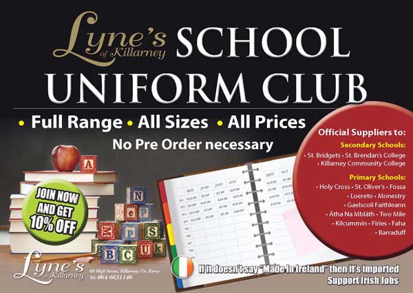 School uniforms in killarney