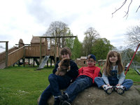 Kids at Kennedy's Farm