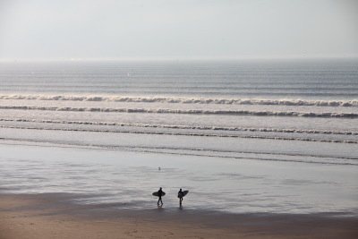 Surfing Inch Beach