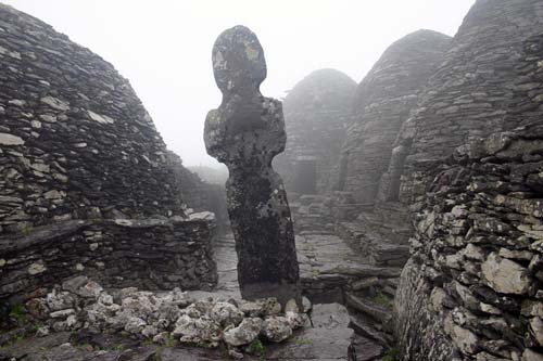 Cross on Skelligs County kerry