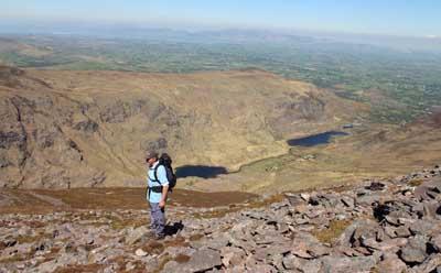 Killarney walking on Purple Mountain