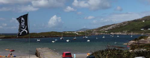 Pirate camp in Caherdaniel